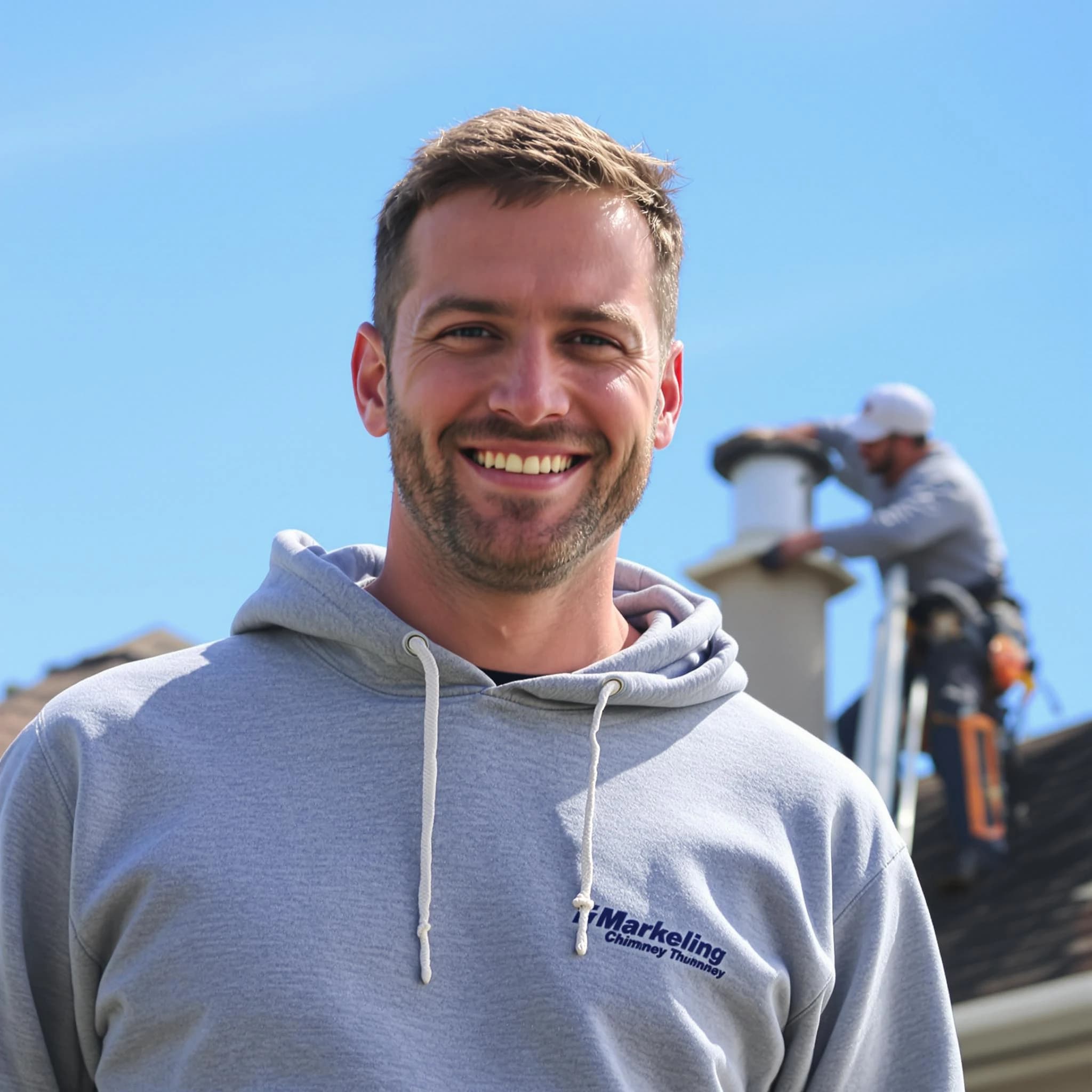 The Ross Chimney Sweep team.