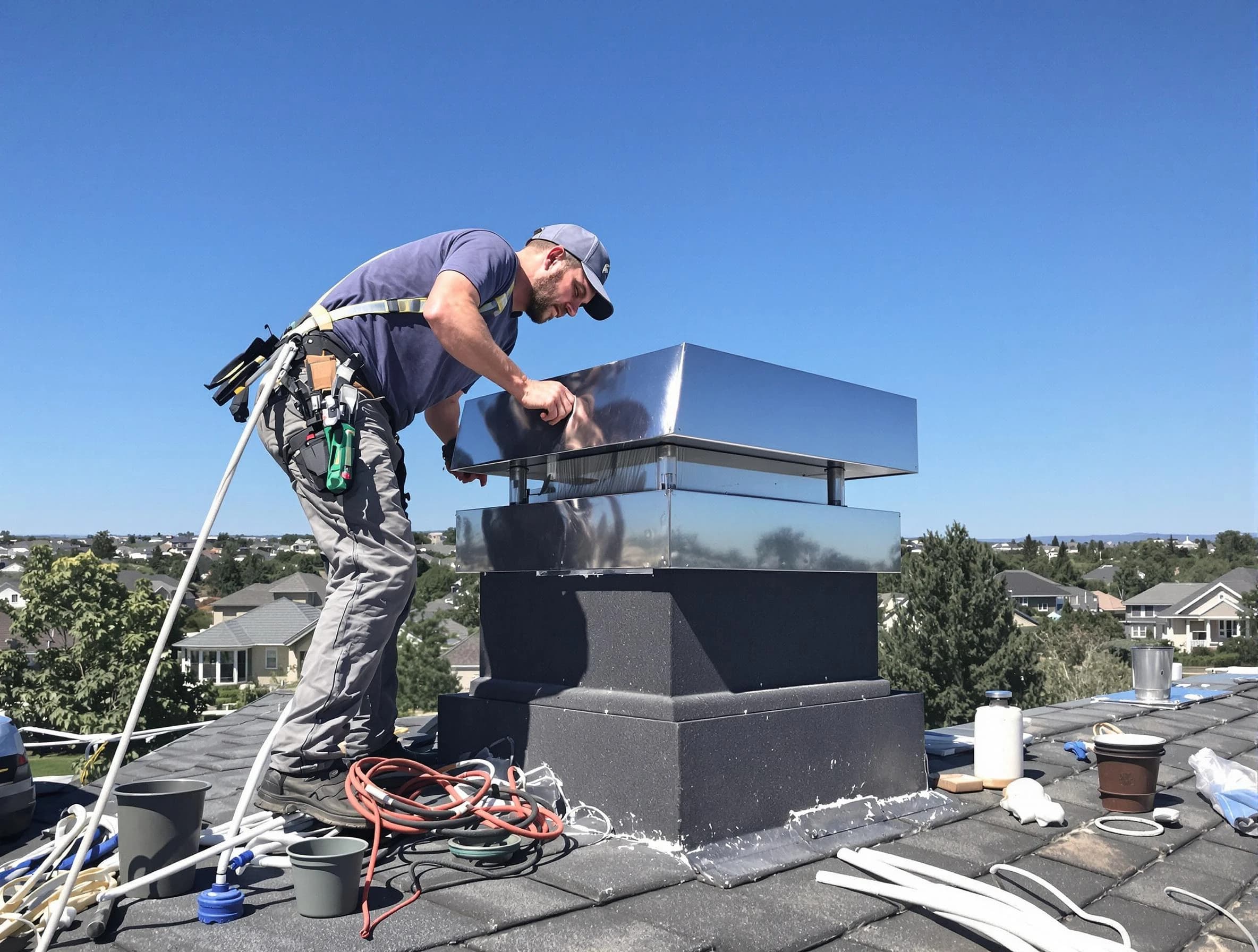 Chimney Cap Services service in Ross, PA
